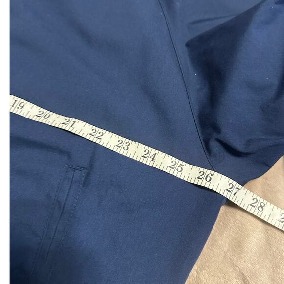 Field & Stream Full Zip Jacket Men's Size XL Plaid Lined Cotton Blend Navy Blue - Picture 6 of 7